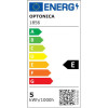 Optonica Led ����� A60 1856, Filament, 5W, 2700K, 600lm, E27 - (OPT-1856)