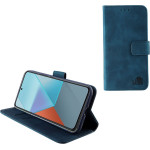 Lime Successories Lime ���� Xiaomi Redmi Note 13 5G 6,67'' Essential Magnet Book Stand Clip Dark BLUE