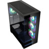Kolink Unity Peak Argb Midi Tower Showcase - Black Atx 400mm Clearance 4 Argb Fans - (PGW-CH-KOL-122)