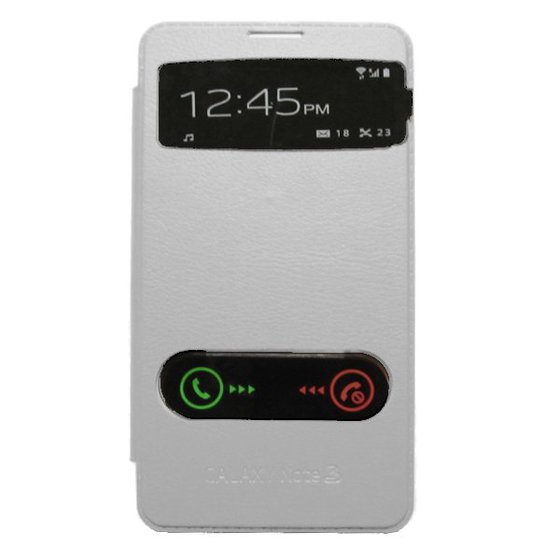 ���� ICASE SAMSUNG GALAXY NOTE 3 FLIP TOUCH ����� [CLONE]