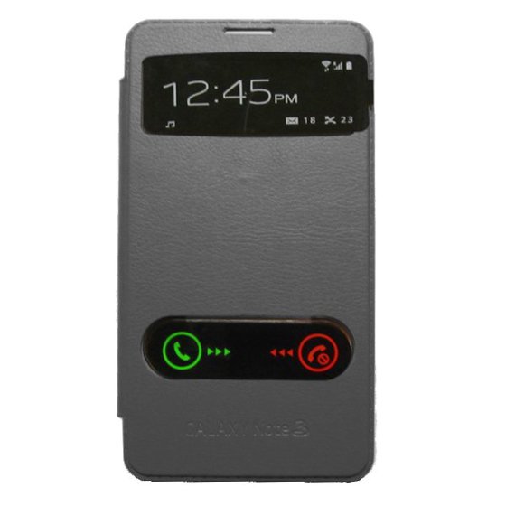 ���� ICASE SAMSUNG GALAXY NOTE 3 FLIP TOUCH ����
