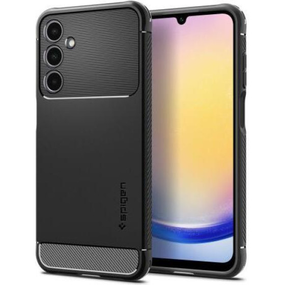 ���� Soft Tpu Spigen Rugged Armor Samsung A256B Galaxy A25 5G ����� - (ACS06831)