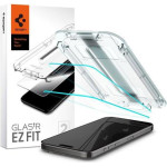Tempered Glass Full Face Spigen Glas.Tr EZ-Fit Apple Iphone 15 Pro (2 ���.) - (AGL06892)