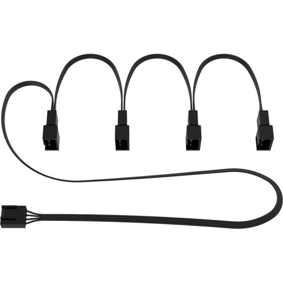 Arctic Pst Cable Rev2. - Pwm Sharing Cable For Pc Fans - 4 Outputs - (ACCBL00007A)