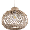 GloboStar Ecuador Boho �������� ��������� ������ �������� 1 x E27 AC220-240V IP20 - �35 x �28cm - ���� Seagrass - ���� ������ ������� - 5 ������ ������� - (02115)