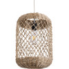 GloboStar Nimblin Boho �������� ��������� ������ �������� 1 x E27 AC220-240V IP20 - �28 x �40cm - ���� Seagrass - ���� ������ - 5 ������ ������� - (02117)