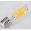 GloboStar ����� Led Long Filament E27 A60 ������� 7W 1470lm 360� Ac 220-240V IP20 �6 x �11cm ����� ����� 2700K �� ������� ����� - Pro Series 210lm/W - A ���������� ����� - 3 ������ ������� - (99087)