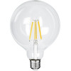 GloboStar ����� Led Long Filament E27 G125 ������� 4W 840lm 360� Ac 220-240V IP20 �12.5 x �13.8cm ����� ����� 2700K �� ������� ����� - Pro Series 210lm/W - A ���������� ����� - 3 ������ ������� - (99085)