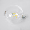 GloboStar ����� Led Long Filament E27 G125 ������� 4W 840lm 360� Ac 220-240V IP20 �12.5 x �13.8cm ������ ����� 4000K �� ������� ����� - Pro Series 210lm/W - A ���������� ����� - 3 ������ ������� - (99093)