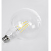 GloboStar ����� Led Long Filament E27 G125 ������� 4W 840lm 360� Ac 220-240V IP20 �12.5 x �13.8cm ������ ����� 4000K �� ������� ����� - Pro Series 210lm/W - A ���������� ����� - 3 ������ ������� - (99093)