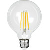 GloboStar ����� Led Long Filament E27 G95 ������� 4W 840lm 360� Ac 220-240V IP20 �9.5 x �13.8cm ����� ����� 2700K �� ������� ����� - Pro Series 210lm/W - A ���������� ����� - 3 ������ ������� - (99084)