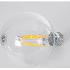 GloboStar ����� Led Long Filament E27 G95 ������� 4W 840lm 360� Ac 220-240V IP20 �9.5 x �13.8cm ����� ����� 2700K �� ������� ����� - Pro Series 210lm/W - A ���������� ����� - 3 ������ ������� - (99084)