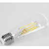 GloboStar ����� Led Long Filament E27 ST64 ������ 4W 840lm 360� Ac 220-240V IP20 �6.4 x �14.5cm ������ ����� 4000K �� ������� ����� - Pro Series 210lm/W - A ���������� ����� - 3 ������ ������� - (99094)
