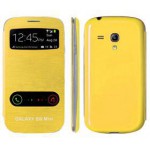 ���� ICASE SAMSUNG GALAXY S3 MINI I8190 FLIP TOUCH �������