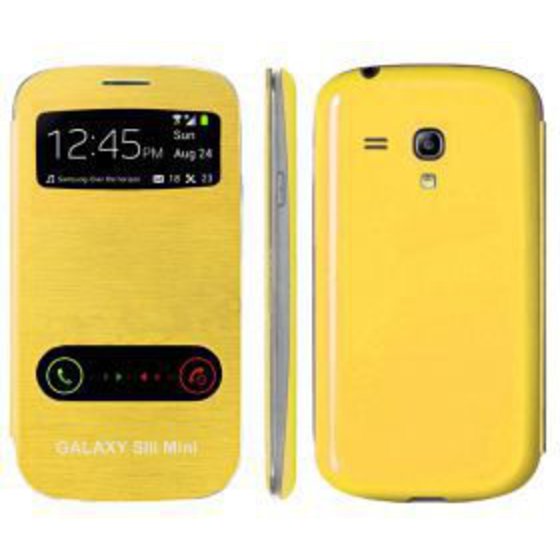 ���� ICASE SAMSUNG GALAXY S3 MINI I8190 FLIP TOUCH �������