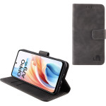 Lime Successories Lime ���� Oppo A79 5G 6.72'' Essential Magnet Book Stand Clip GREY
