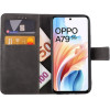 Lime Successories Lime ���� Oppo A79 5G 6.72'' Essential Magnet Book Stand Clip GREY