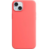 Idol 1991 ���� Iphone 15 Plus 6.7'' Velvet Magsafe Tpu Camera Guard Coral PINK
