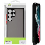 Lime Successories Lime ���� Samsung S23 Ultra 5G S918 6.8'' Hardshell Fusion Full Camera Protection Black With Red KEYS
