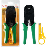 HYPER-Fix HF-46 3 �� 1 ����� ���������� �������� �������/ CAT-LAN/RJ11/RJ12/RJ45/8P8C/ 4P4C/4P2C + ������ ����������� �������