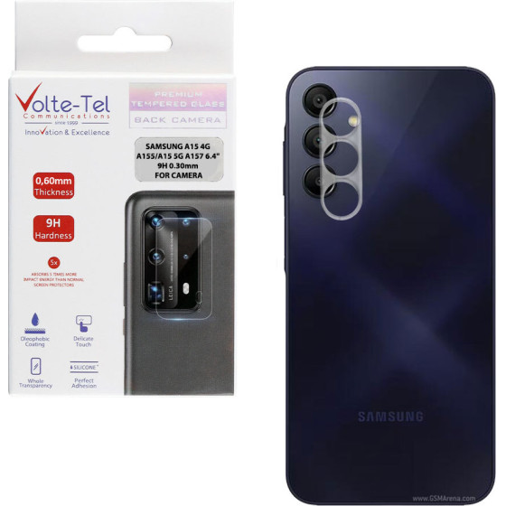 Volte-Tel Tempered Glass Samsung A15 4G A155/A15 5G A156 6.4'' 9H 0.30mm For CAMERA