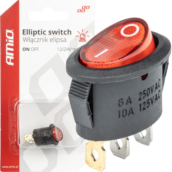 AMiO ��������� ON/Off 3 ������ 12V 230A ���� �������� �������� ���� - 1 ���. - (03612)