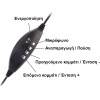 Lamtech Usb Stereo Headphone With Mic Noise Cancelling Black - (LAM113072)