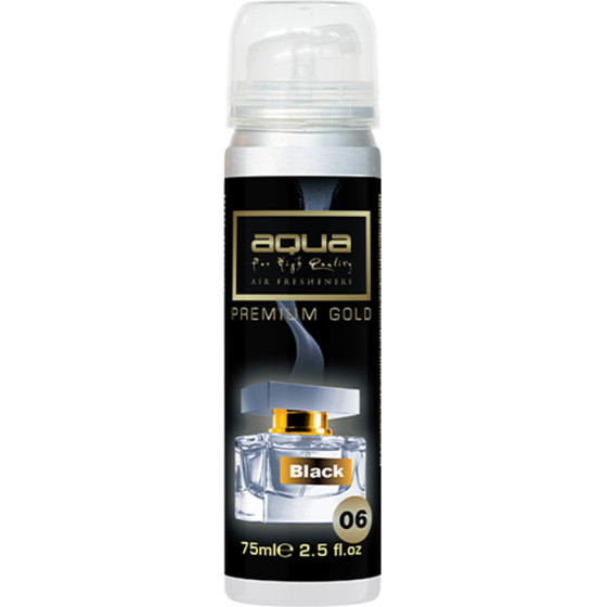 Aqua ��������� ����������� �� ����� (SPRAY) �� ����� Black Premium Gold Series 75ml - 1 TEM. - (10-783)