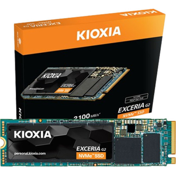 Kioxia Exceria (G2) Nvme M.2 500GB - (LRC20Z500GG8)