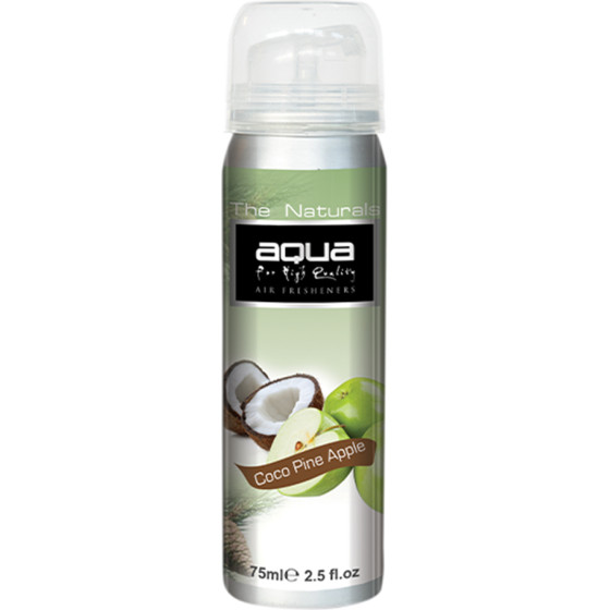Aqua ��������� ����������� �� ����� (SPRAY) �� ����� ������ & ���� (Cocopine APPLE) Fruits Series 75ml - 1 TEM.