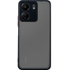 Lime Successories Lime ���� Xiaomi Redmi 13C 4G 6.74'' Hardshell Fusion Full Camera Protection Black With Red KEYS