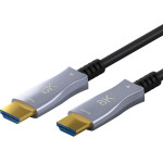 Goobay ������� Hdmi 2.1 �� Ethernet, 8K/60Hz, 48Gbps, 20m, ����� - (65559)