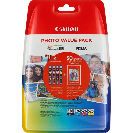 Canon ������ Inkjet CLI-526 Cmy 3 Pack - (4541B018)