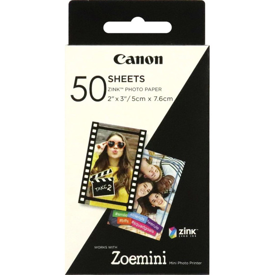 Canon Zink Photo Paper 2x3iNch - (3215C002)
