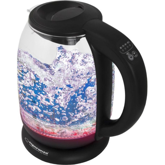 Esperanza Kettle 1.7lt 2200W Black - (EKK027)