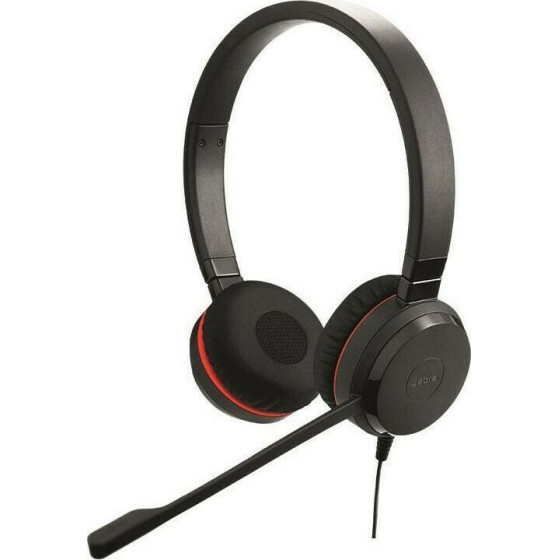 Jabra Evolve 30 Ii Duo On Ear Multimedia ��������� �� ��������� ��� ������� 3.5mm Jack - (14401-21)