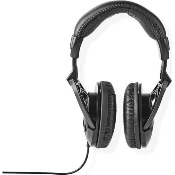 Nedis Over-Ear Wired Headphones Black - (HPWD3200BK)