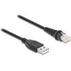 DeLock ������� Usb �� RJ50 ��� Barcode scanner, 3m, ����� - (90612)