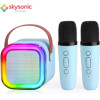 Skysonic K8 ������� ����� Bluetooth �� 2 �������� ��������� (Led Rgb Light/1200mAh/Type-C) ������� - (04242)