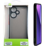 Lime Successories Lime ���� Xiaomi Redmi Note 13 Pro Plus 5G 6.67'' Hardshell Fusion Full Camera Protection Black With Red KEYS
