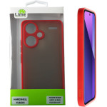 Lime Successories Lime ���� Xiaomi Redmi Note 13 Pro Plus 5G 6.67'' Hardshell Fusion Full Camera Protection Red With Black KEYS