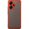 Lime Successories Lime ���� Xiaomi Redmi Note 13 Pro Plus 5G 6.67'' Hardshell Fusion Full Camera Protection Red With Black KEYS