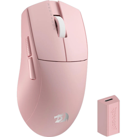 Redragon Gaming ������� - M916 Pro 4K 3-Mode Wireless (Pink)