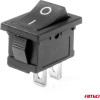 AMiO ��������� ON/Off 3 ������ 12V 20A 12mm x 19mm ������ ���� - 1 ���. - (03082)