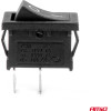 AMiO ��������� ON/Off 3 ������ 12V 20A 12mm x 19mm ������ ���� - 1 ���. - (03082)