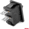 AMiO ��������� ON/Off 3 ������ 12V 20A 12mm x 19mm ������ ���� - 1 ���. - (03082)