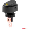 AMiO ��������� ON/Off 3 ������ �� Led ������� 12/24V �12mm 30A �� �������� ���� ���� - 1 ���. - (03088)
