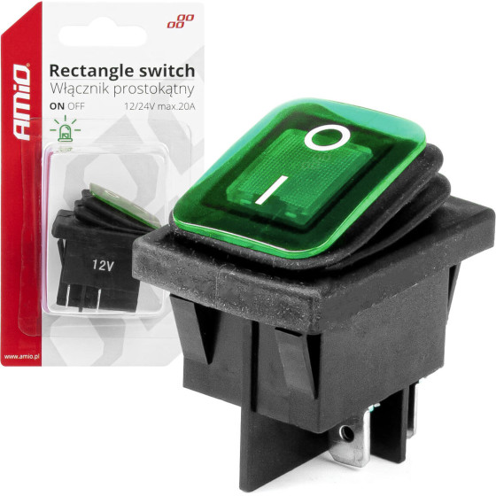 AMiO ��������� ON/Off 4 ������ 20A 12/24V �������� �������� ���������� ���� - 1 ���. - (03090)