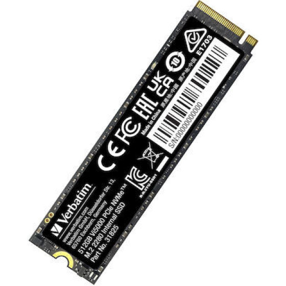 Verbatim Vi5000 SSD 1T M.2 NVMe PCI Express 4.0 - (31826)