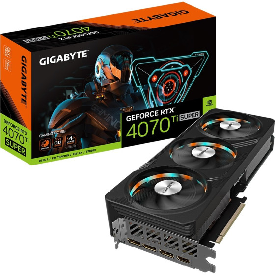 Gigabyte Vga GV-N407TSgaming OC-16GD, 16GB, GDDR6X - (N407TSgaming OC-16G)